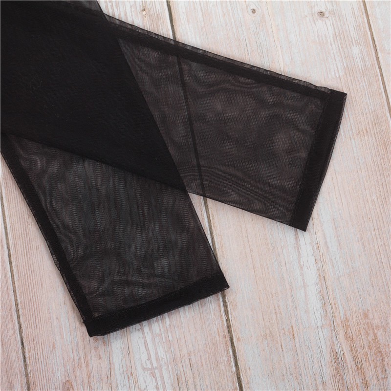 [CÓ SẴN] Bodysuit Dài Tay Ôm Body Cổ Tròn Lưới Xuyên Thấu | BigBuy360 - bigbuy360.vn