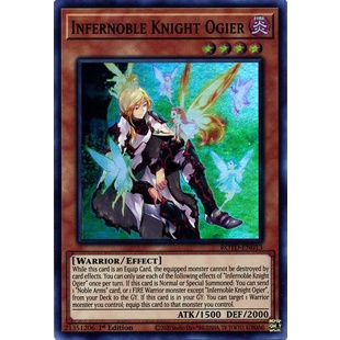 Thẻ bài Yugioh - TCG - Infernoble Knight Ogier / ROTD-EN013'