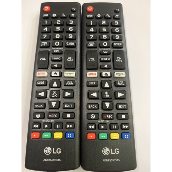 Remote điều khiển tivi LG smart internet - tem mã vạch 5315
