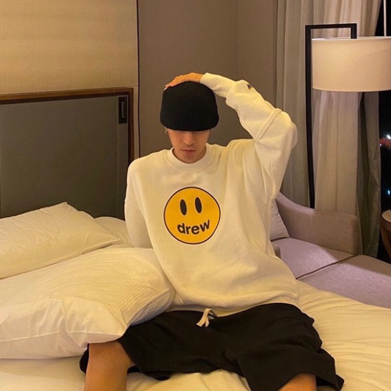 Áo Sweater DREW Form Rộng, Nam Nữ Unisex Basic - Áo hoodie Chất Liệu Nỉ Bông Cao Cấp, Phong Cách Hàn Quốc AN05