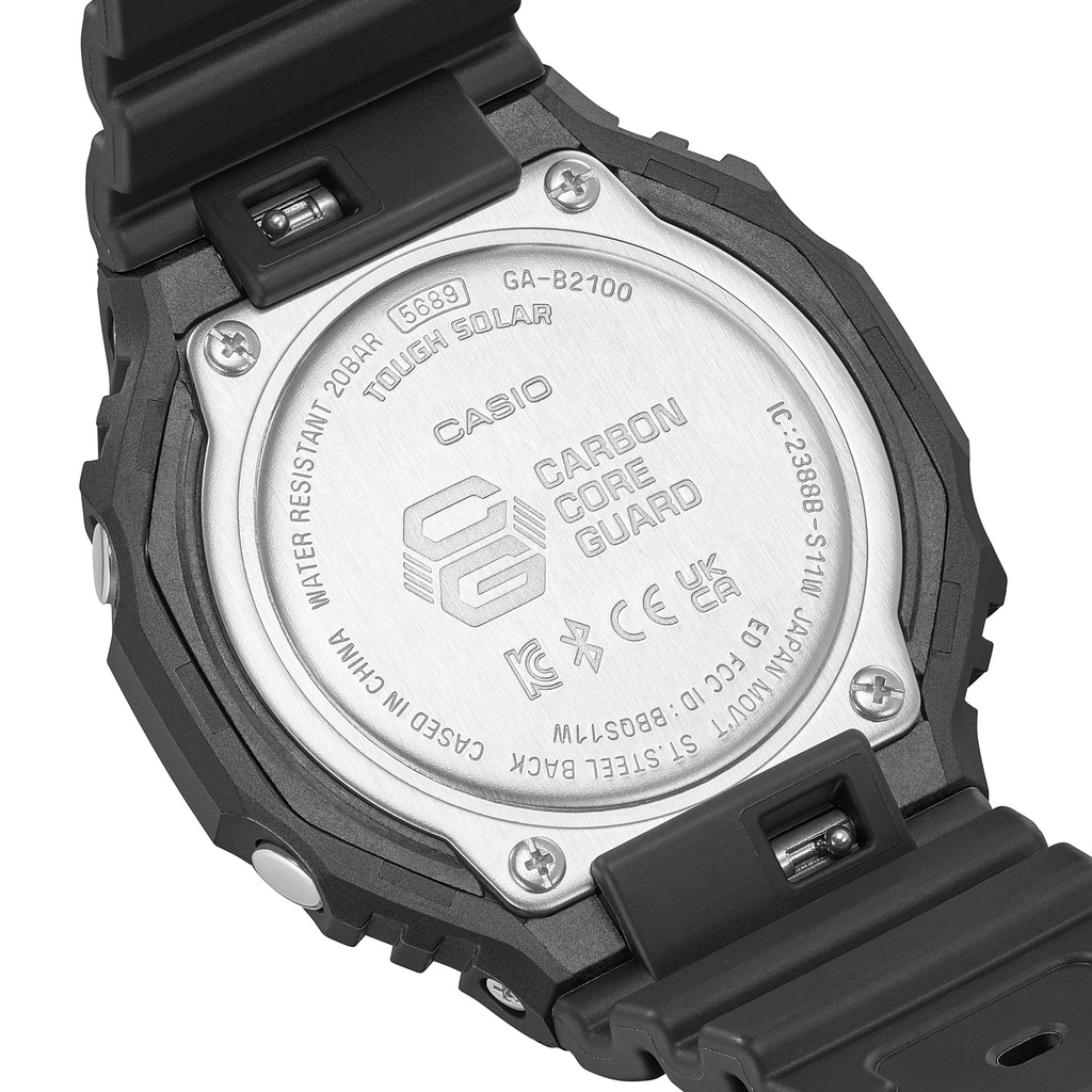 Đồng Hồ Nam Dây Nhựa Chính Hãng Casio GSHOCK GA-B2100-1ADR