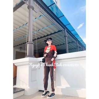 bộ thể thao phối màu