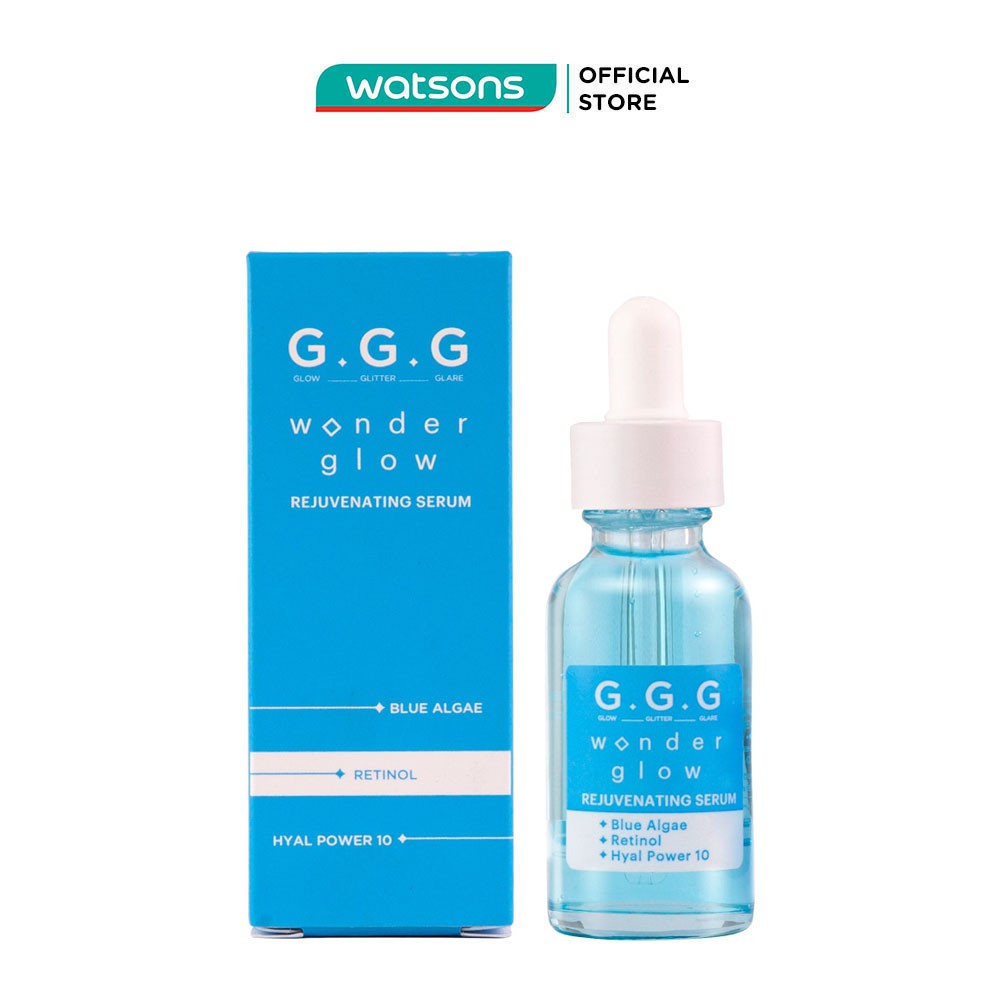 Serum GGG Rejuvenating Trẻ Hoá Da Ngừa Lão Hoá Mờ Nếp Nhăn Nhỏ 30ml