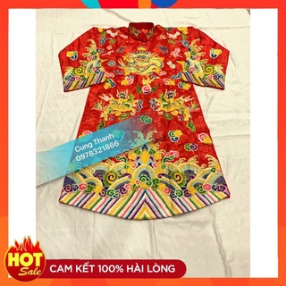 Áo Hầu Đồng Quan Lớn Đệ Nhất Thượng Thiên  Màu Đỏ