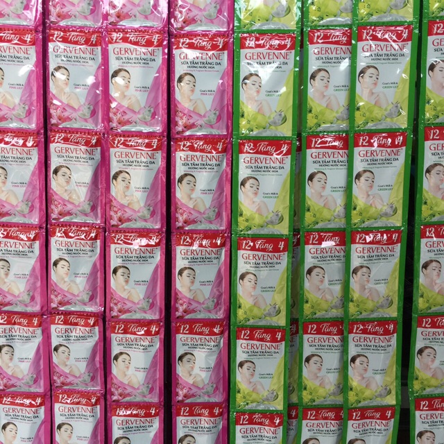Sữa tắm Gervenne dây 16 gói