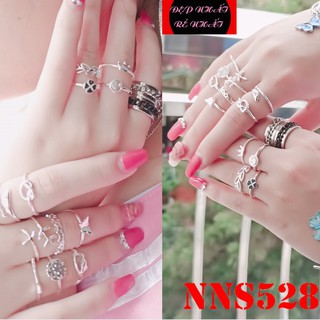 [THANH LÝ SỈ 1K] Nhẫn nữ rẻ đẹp thanh lý