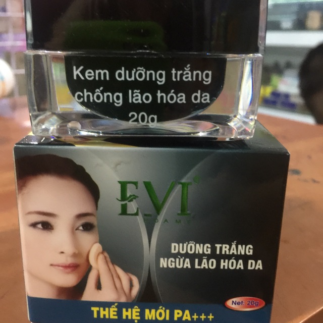 Kem Evi trắng da ngừa Lão Hoá