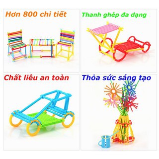 Bộ xếp hình 400 chi tiết