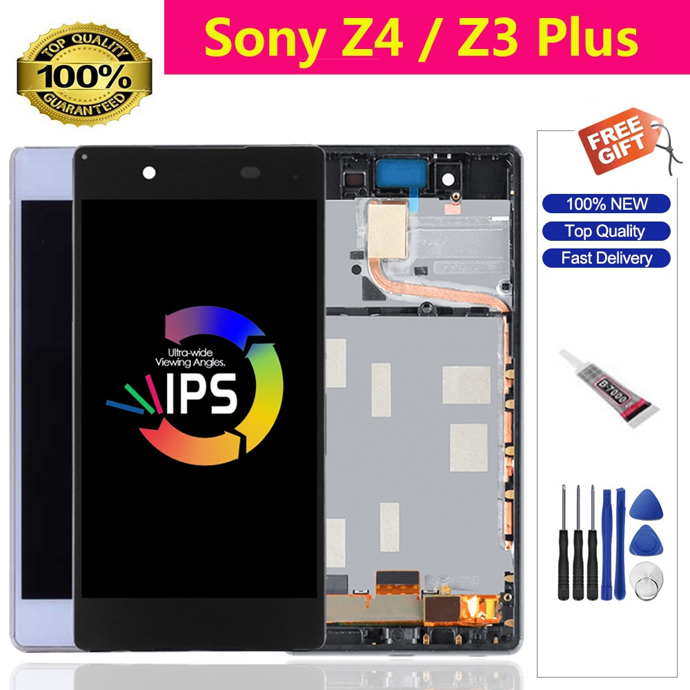 Bộ màn hình cảm ứng LCD thay thế dành cho Sony Xperia Z3 Plus Z4 E6533 E6553