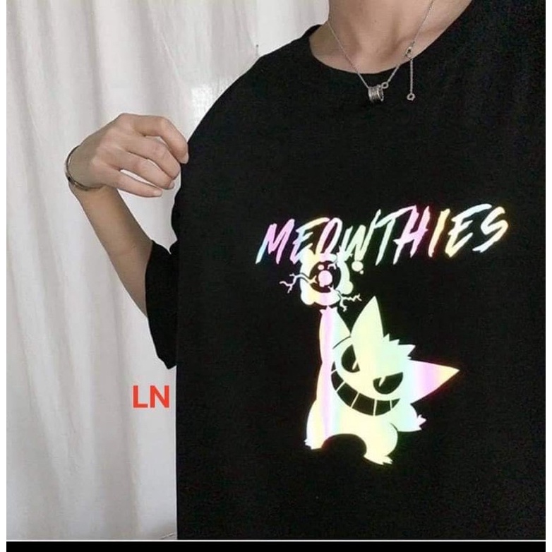Áo hoạt hình Meowthies phản quang 7m DA
