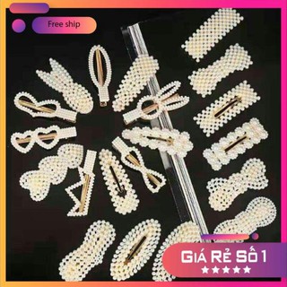 Sỉ sét 20 chiếc kẹp tóc đính đá