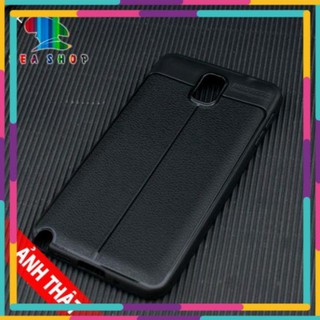 Ốp lưng samsung note 3 silicon giả da,chống sốc auto Focus