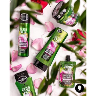 (gom off)Cặp gội xa Gliss Kur Bio tech Đức