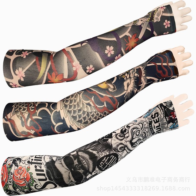 Găng Ống Tay Áo In Họa Tiết Tattoo Chống Nắng – Dumi Shop