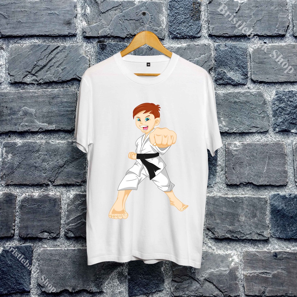 Áo Thun hình môn võ Karate Unisex Cotton cá tính năng động thoáng mát thời trang U7CD5616