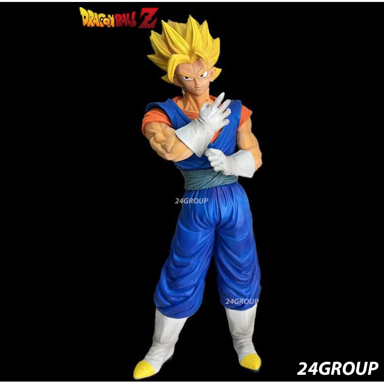 [ NHỰA ĐẶC 33CM ] Mô hình tượng đồ chơi Vegito black ssj2 blue 7 viên ngọc rồng Vegetto super saiyan figure dragon ball