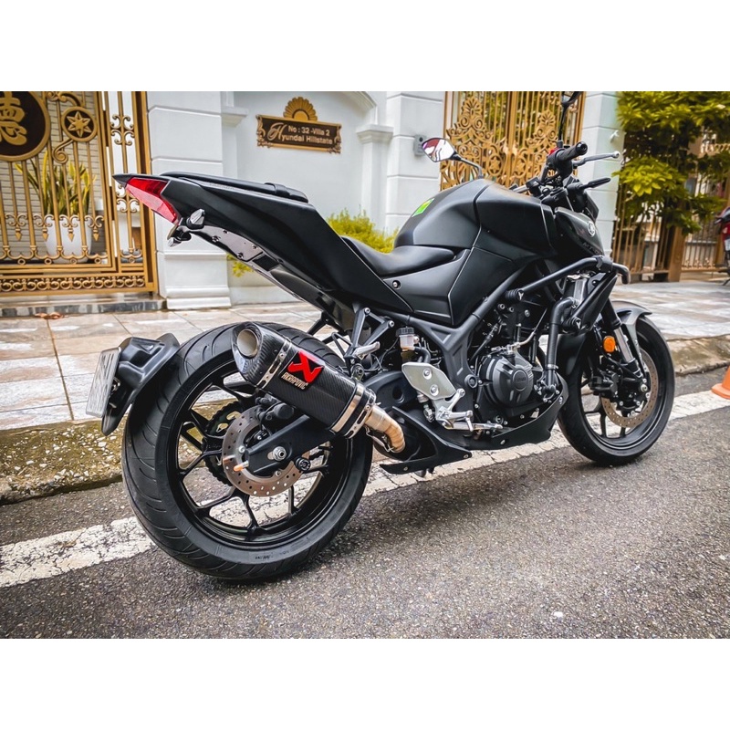 Dè chắn bùn kèm pad biển kiểu MT09 dành cho Yamaha MT03 và R3