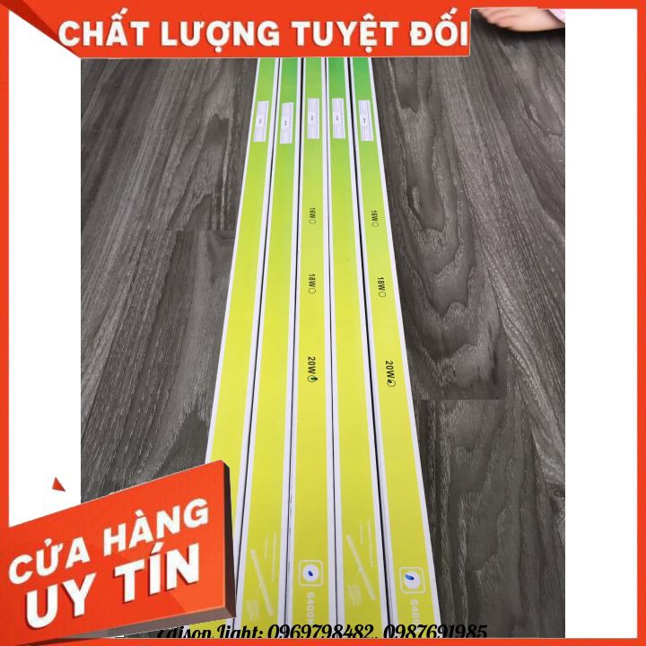 Đèn Tuýp Led T5 Liền Máng Ánh Sáng Trắng 1m2, Công Suất 20w