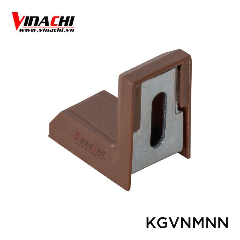 Bộ Ke Góc Nhựa Mini Màu Nâu - Chuyện dùng để liên kết, cố định, tạo góc vuông như: Tủ đồ, hộp trang điểm...- 1 Cái