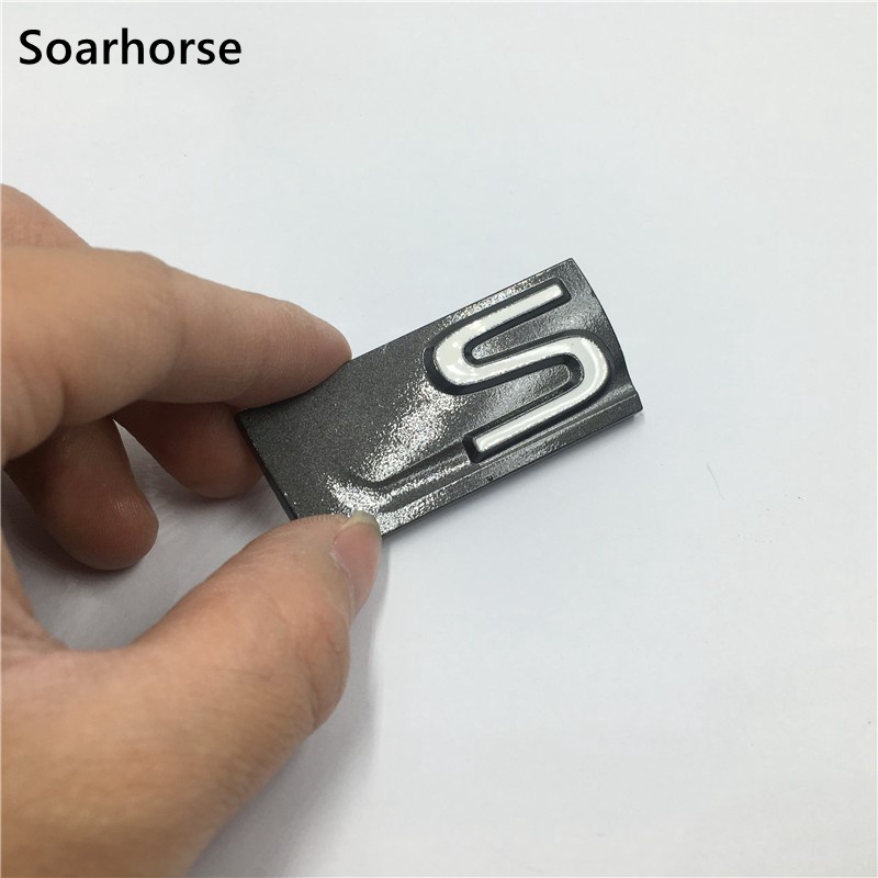 Logo dán chữ S  Phụ Kiện Chuyên Dụng Cho Xe Hơi lexus lx470 lx570 Lx350 Is250Gx470