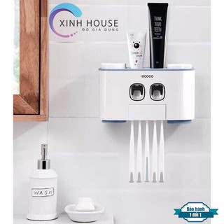 Bộ Nhả Kem Đánh Răng Cao Cấp ECOCO 4 cốc