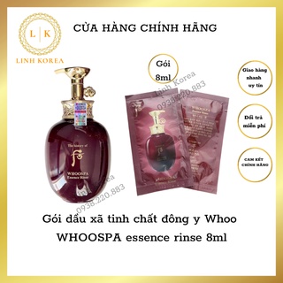 Gói dầu xã tinh chất đông y whoo WHOOSPA essence rinse 8ml