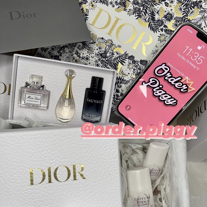 Set Nước Hoa Mini Dior - Fullbox Chính Hãng