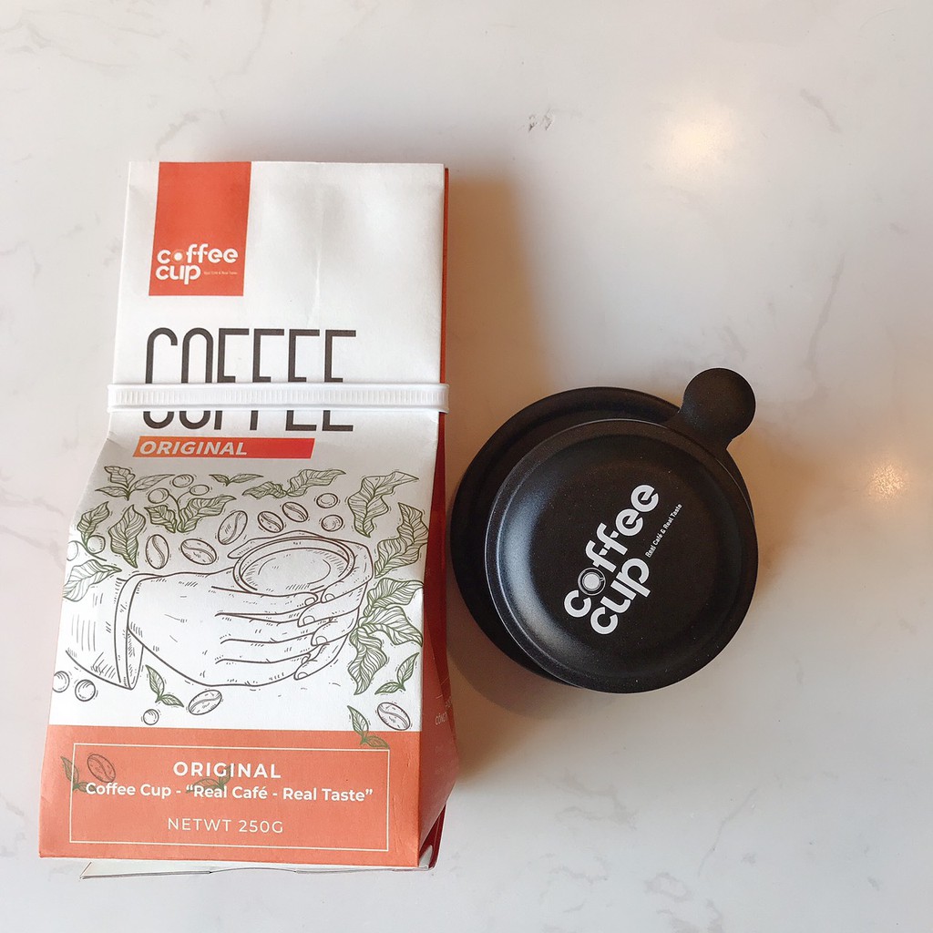 Cà phê nguyên chất Robusta Coffee Cup Đặc Biệt, Cà phê rang xay nguyên bản pha phin vị đắng thanh đậm | BigBuy360 - bigbuy360.vn