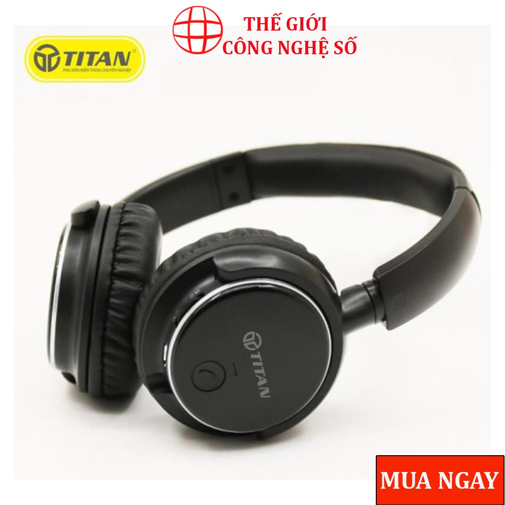 Tai Nghe Bluetooth Chụp đầu Titan TC01 ☢️FreeShip☢️Tai nghe không dây, hỗ trợ thẻ nhớ, FM, Chống ồn, hàng chất lượng ca | BigBuy360 - bigbuy360.vn