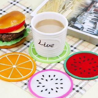 Set 5 miếng lót cốc hình hoa quả