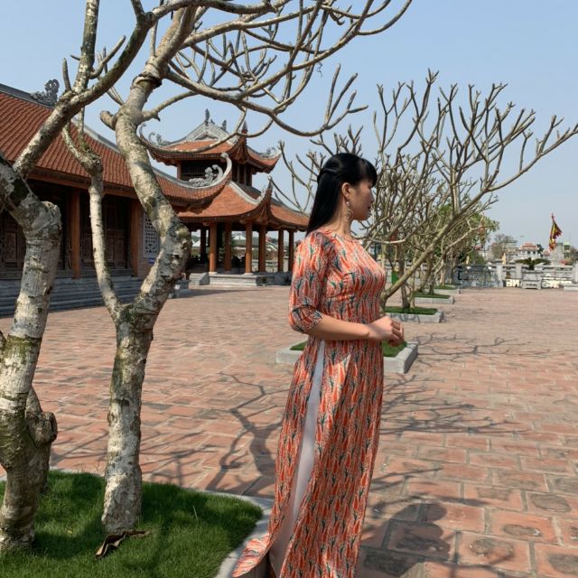 Áo dài tơ ý
