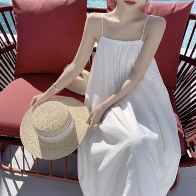 Đầm baby doll ❤️FREESHIP❤️ Váy nữ đi biển hàng Quảng Châu