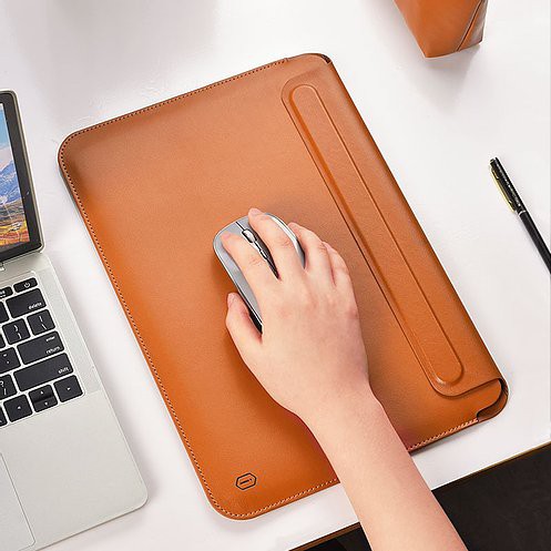 Bao da Wiwu Skin Pro III cho Macbook Surface 13&quot;-13.3&quot; kết hợp đế kê máy tiện lợi