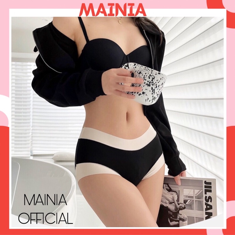 [Cao Cấp] Quần Lót Cotton Nữ Cạp Cao Co Giãn 4 Chiều Siêu Mềm Mịn Chíp Cotton Freesize Mainia Shop