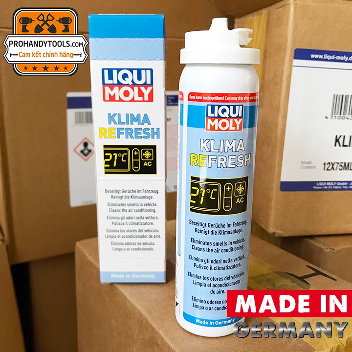 Khử Mùi Giàn Lạnh 75ml Liqui Moly 20000 Kalima Refresh