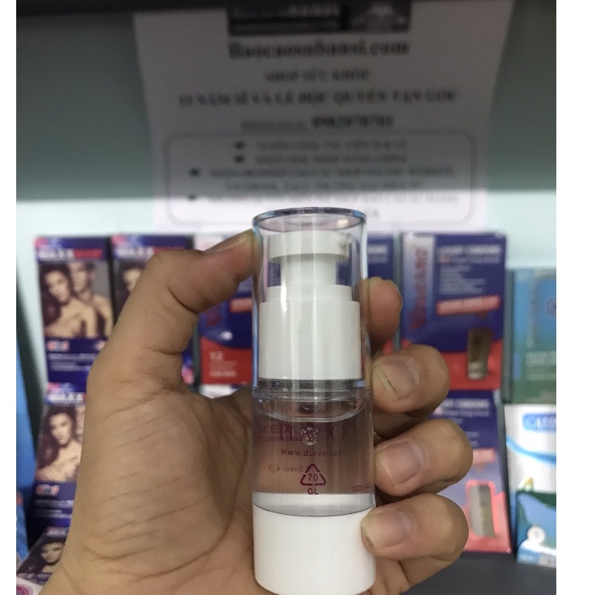 Gel bôi trơn Durex Play O 15 ml,se khít âm đạo, tăng cường khoái cảm, Chính Hãng