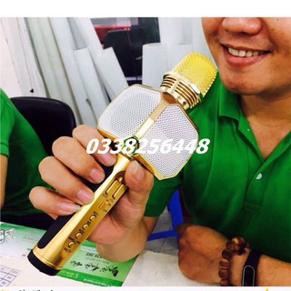 Mic karaoke kiêm loa bluetooth sd10 thiết kế thời thượng, chất lượng đỉnh cao