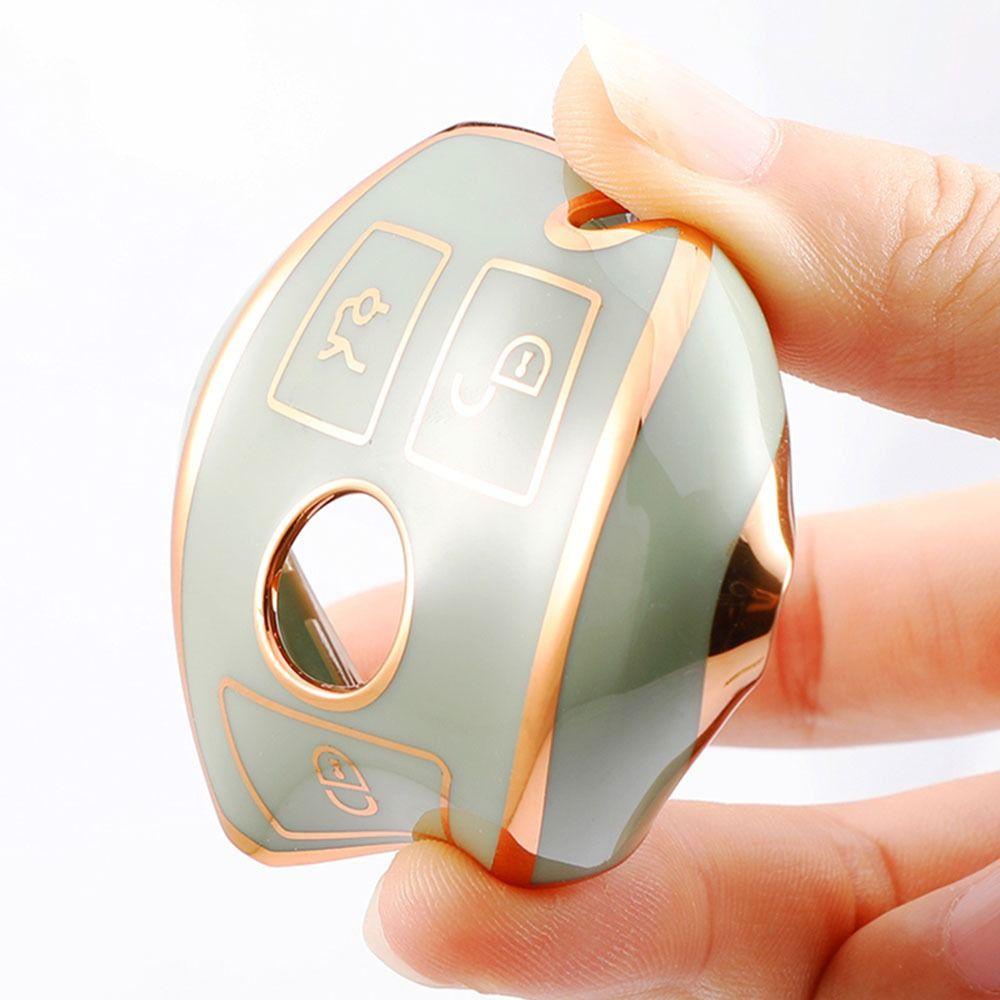 Vỏ Bảo Vệ Chìa Khóa Điều Khiển Từ Xa Cho Mercedes-Benz C S-class C200L E260L CLA220 GLC260l