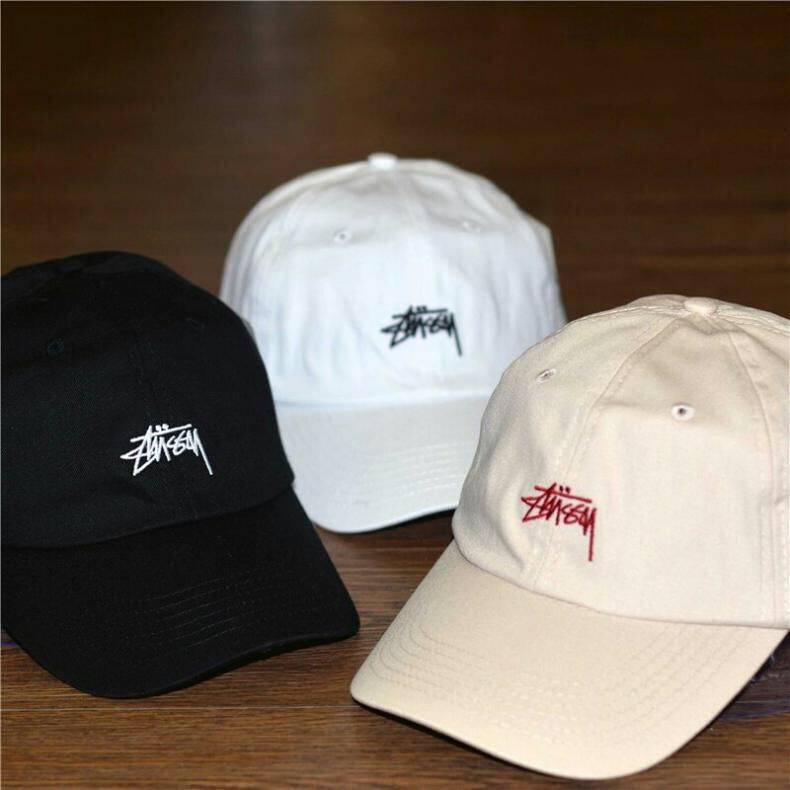 Mũ Lưỡi Trai STUSSY Mềm Mại Viền Cong Phong Cách Hàn Quốc Thời Trang Mùa Hè Cho Nam Và Nữ