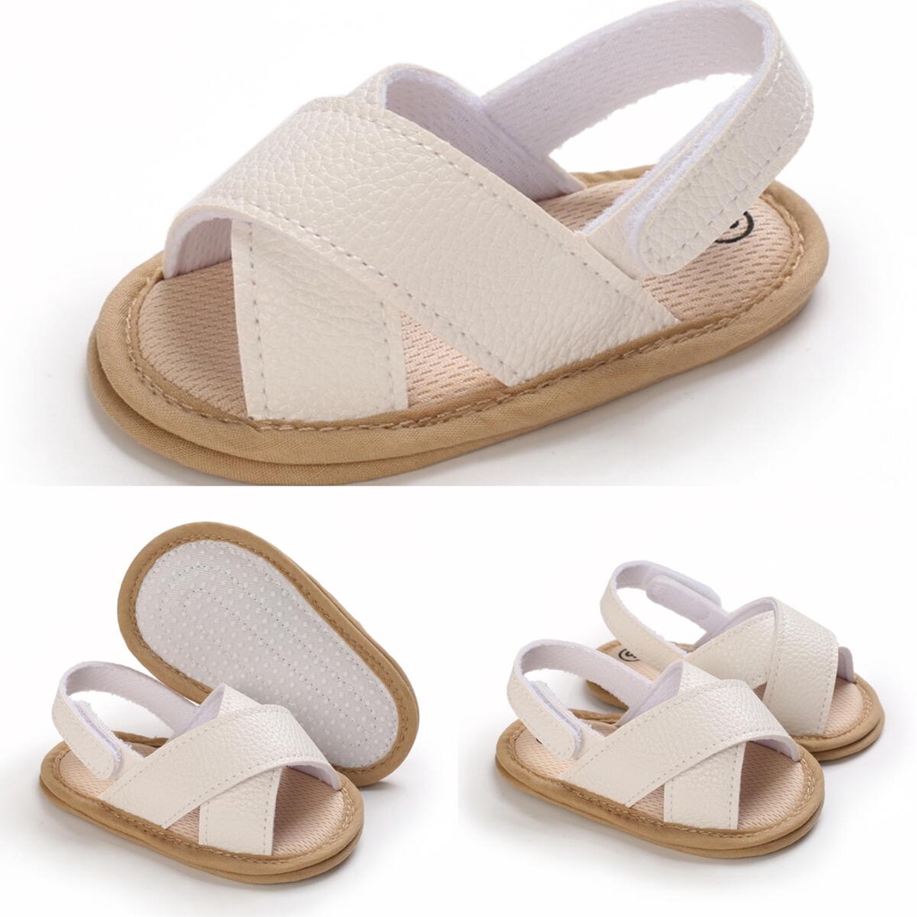 Giày Chống Trượt Thoáng Khí Thời Trang Mùa Hè Cho Mẹ Và Bé 0-18 Tháng Tuổi