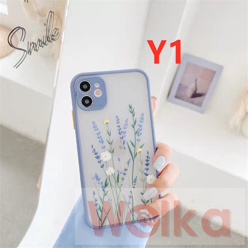 Ốp điện thoại TPU dẻo có tấm bảo vệ camera hình hoa oải hương cho IPHONE 11 PRO MAX 8 7 PLUS 6 6S PLUS X XS MAX XR SE 2020 iPhone 12 Pro Max 12Mini | BigBuy360 - bigbuy360.vn