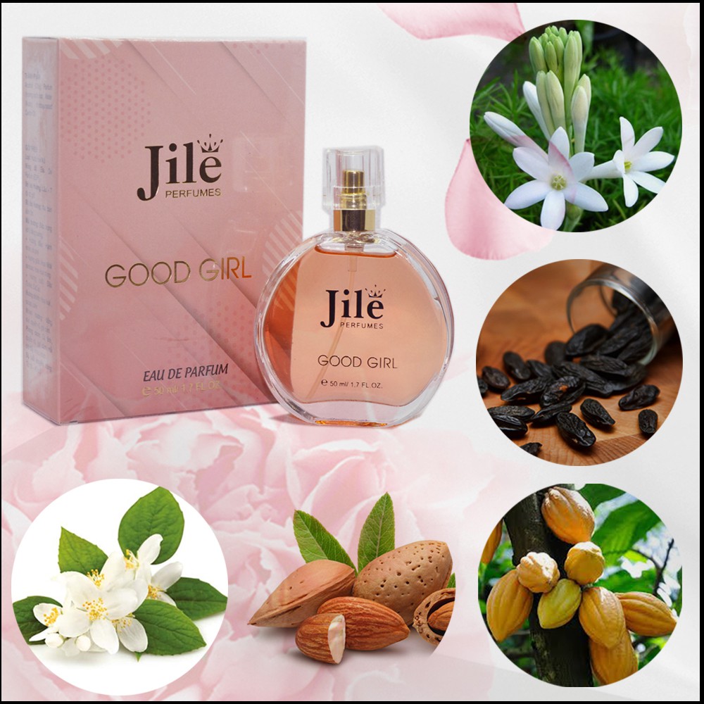 Nước hoa nữ thơm lâu,Jile Good girl 50ml, nuoc hoa nu cao cấp chính hãng,hương thơm dịu nhẹ, quyến rũ. | Thế Giới Skin Care