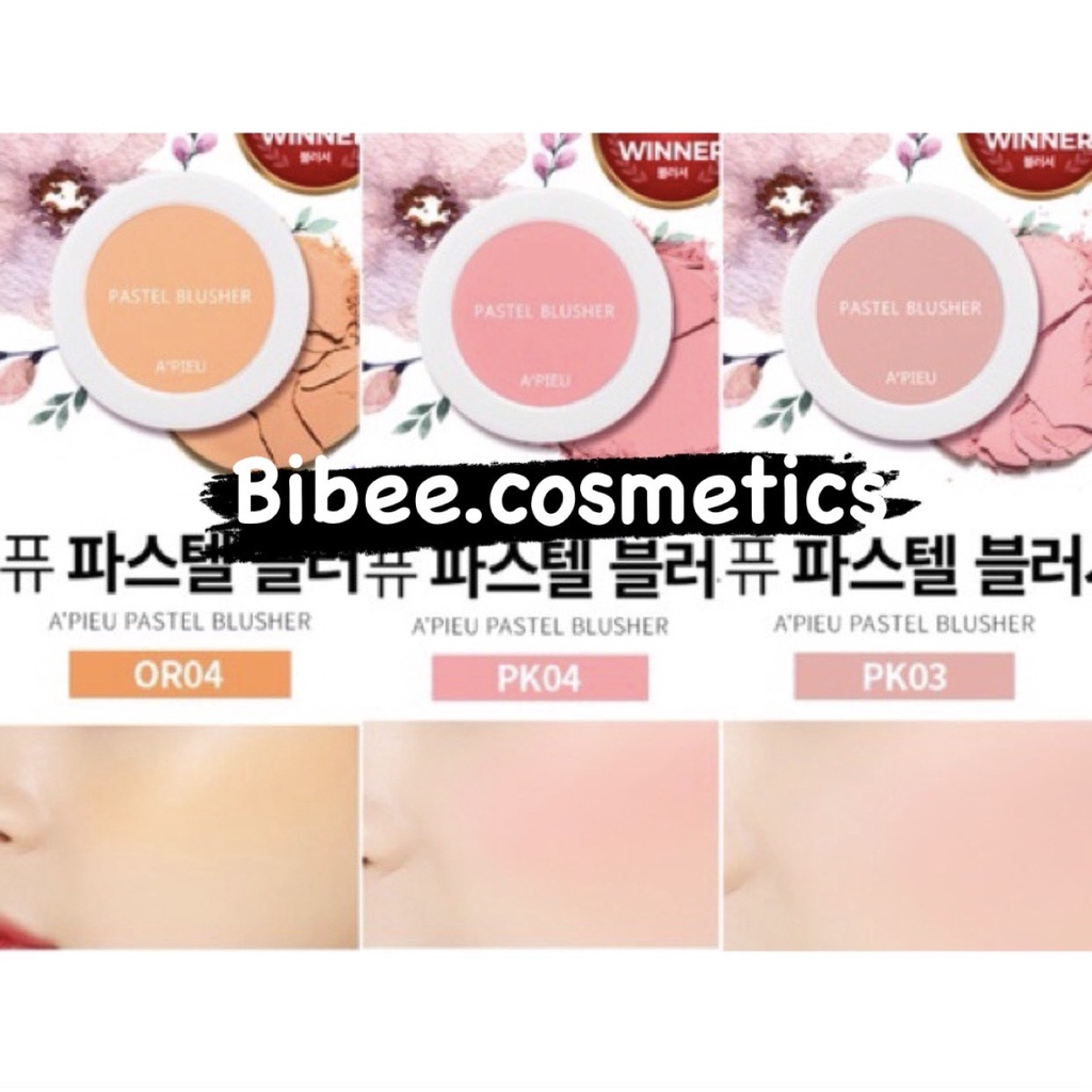 Phấn má hồng A’pieu Pastel màu Pk03 hồng đất xinh yêu