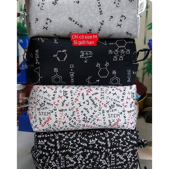 Hộp bút vải toán