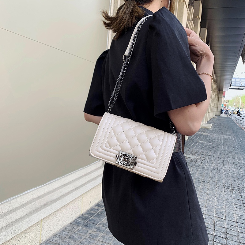 Túi Xách Nữ Túi Đeo Chéo Màu Đen Thời Trang Hàn Quốc Cho Nữ-77