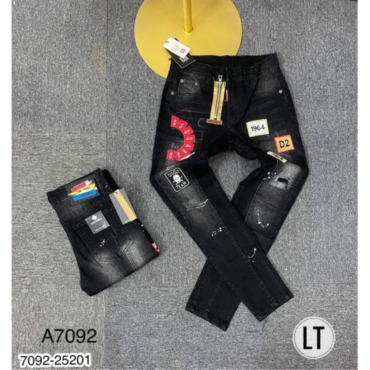 Quần Jeans nam cao cấp khoá lệch DSQ_Quần côn nam mới nhất | BigBuy360 - bigbuy360.vn