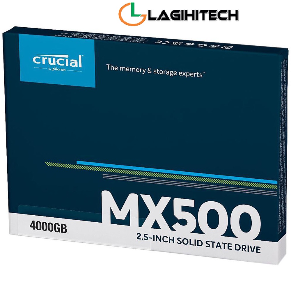 [Mã SKAMELW245 giảm 10% đơn 250K] Ổ cứng gắn trong SSD Crucial MX500 500GB 2.5 inch Sata III Chính Hãng Crucial | BigBuy360 - bigbuy360.vn