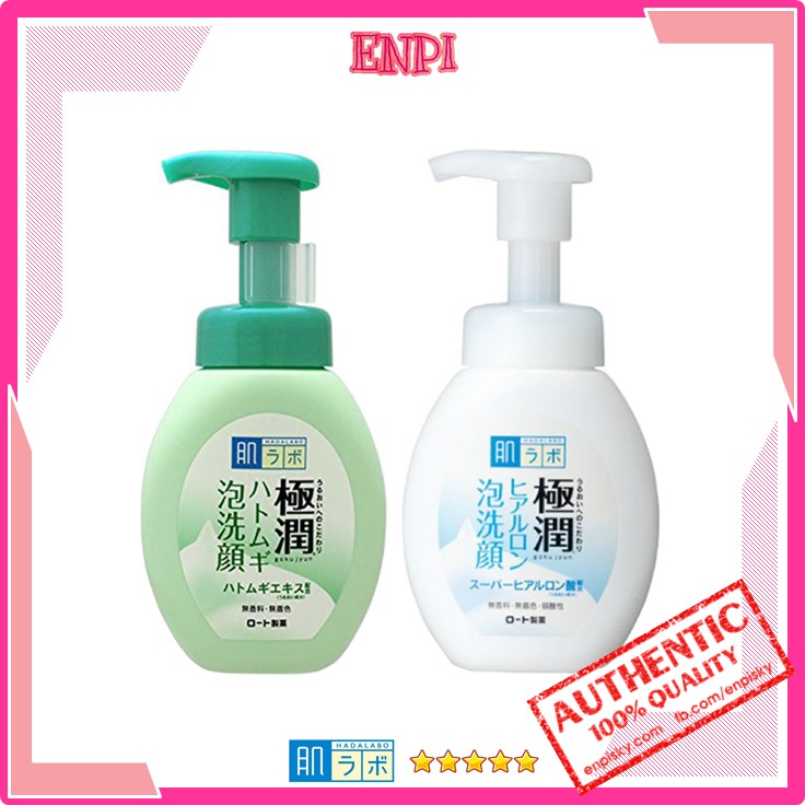 Sữa rửa mặt tạo bọt Hada Labo Gokujyun Foaming Cleanser