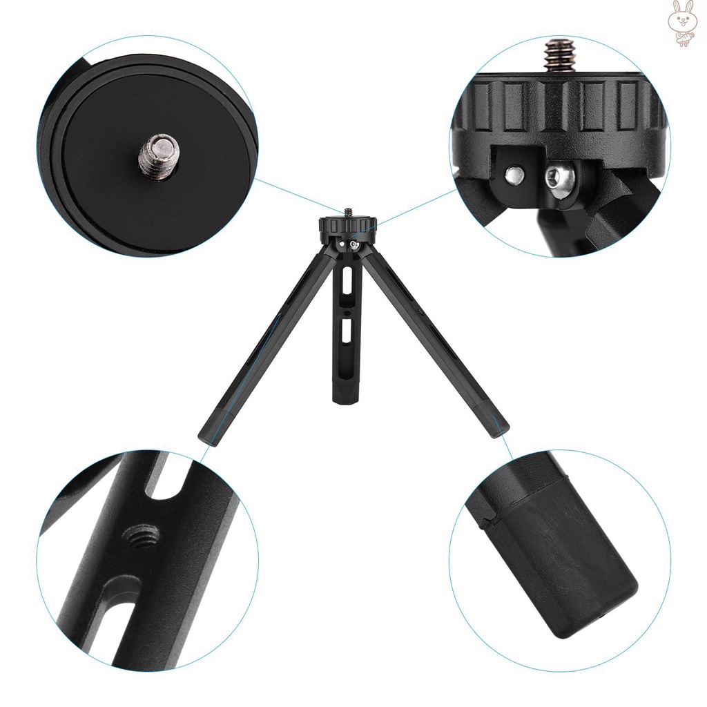 Giá Đỡ Ba Chân Để Bàn Bằng Kim Loại 1 / 4 Inch Có Thể Điều Chỉnh Độ Cao Kèm Ốc Vít Cho Máy Ảnh Dslr Zhiyun Crane 3s / Weebill S / Weebill Lab / Crane 3 Lab Plus / Crane