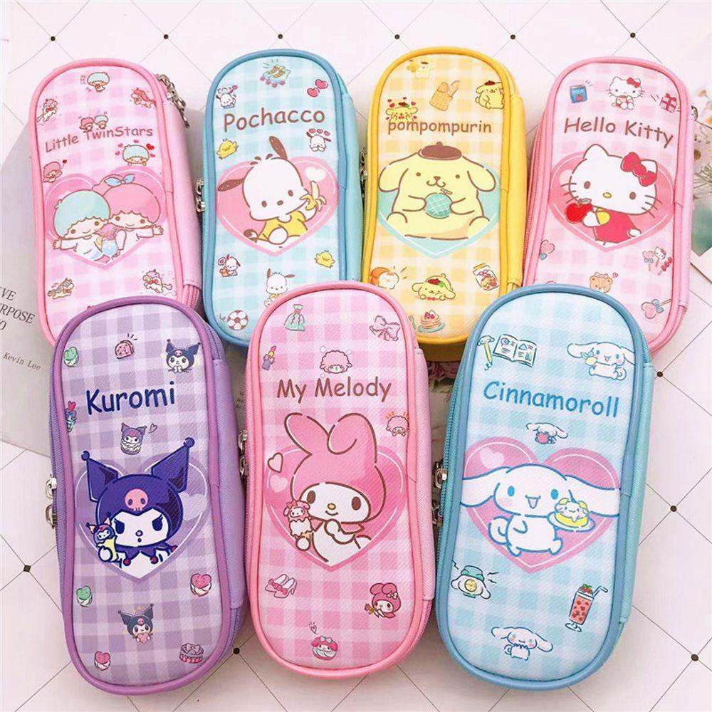 PEWANY Túi Đựng Bút Chì / Mỹ Phẩm Đa Năng Hình Mèo Melody Dễ Thương Cho Nữ
